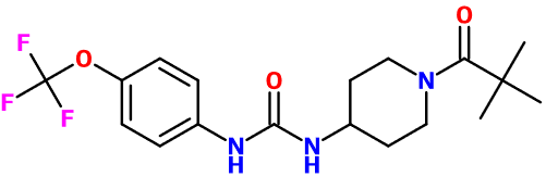 (图片) MC080131 1-Pivaloylpiperidinyl-3-trifluoromethoxyphenyl urea